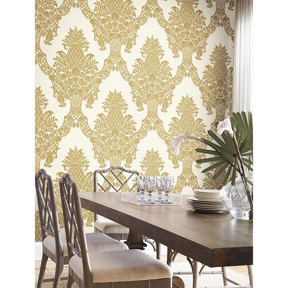 Обои York DM4971 Pineapple Gold