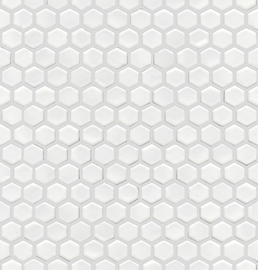 Air Hexagon White Matt 27,2x30,4x0,6