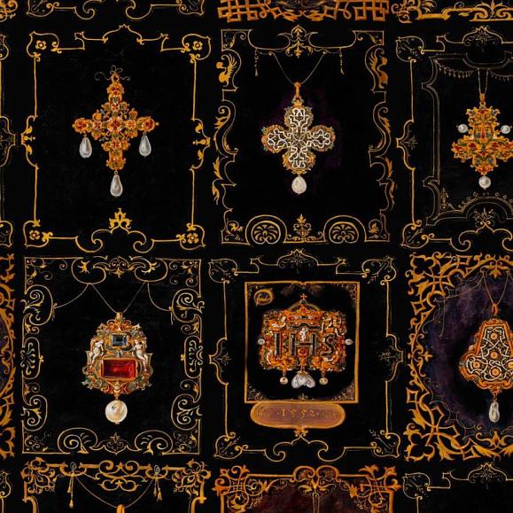 Панно Mind the gap WP20369 Anna's Jewelry Black/Gold