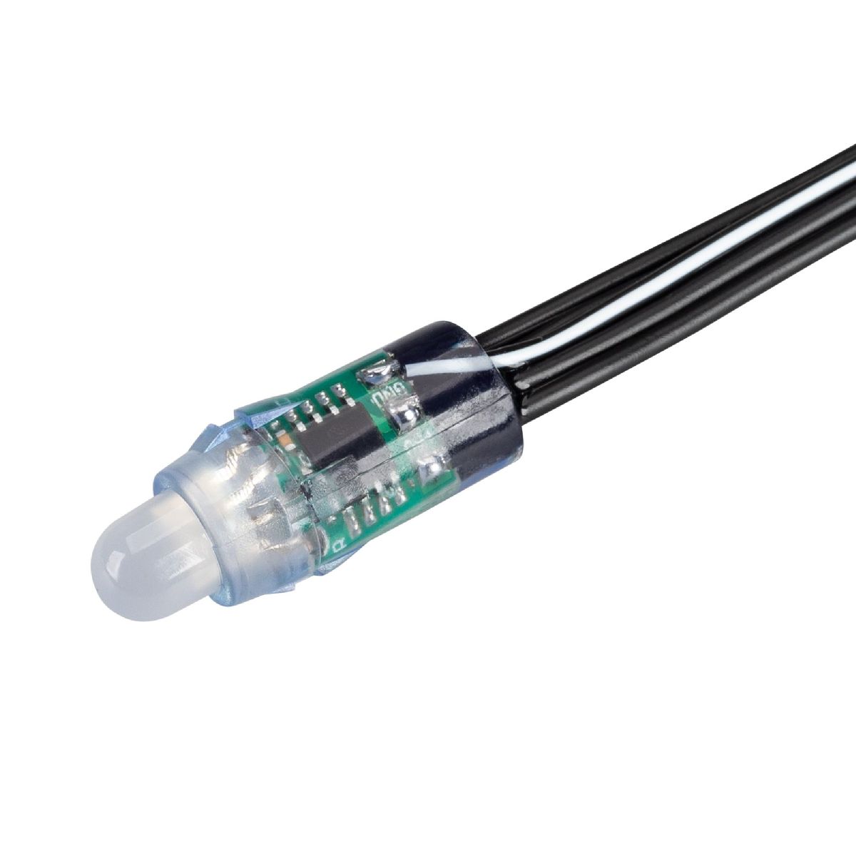 Герметичный управляемый модуль Arlight SPI-UVR-D12 12V Cool 10K-BPT (0.3W, IP67, 90 deg) 043437