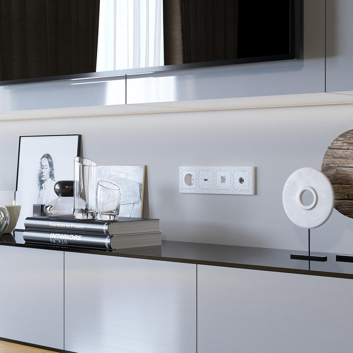 Розетка Werkel Hammer белый 4690389162794