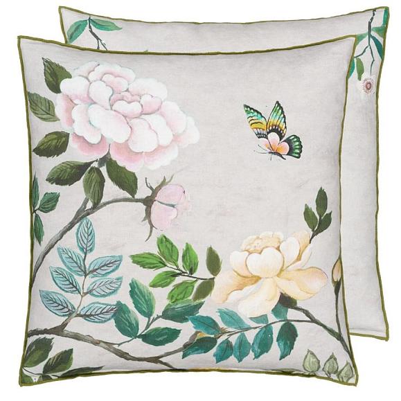 Подушка CCDG1218, Porcelaine de Chine, Cameo, Designers Guild 55 x 55см