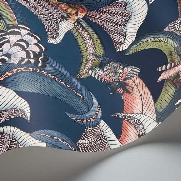Обои Cole & Son 119/1006 Hoopoe Leaves