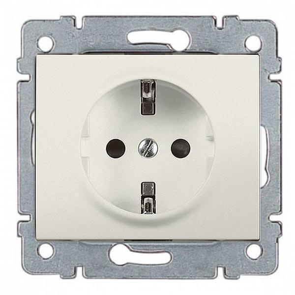 Розетка 2К+3 Legrand Galea Life 16A 250V с/з автоматические клеммы перламутр 771562