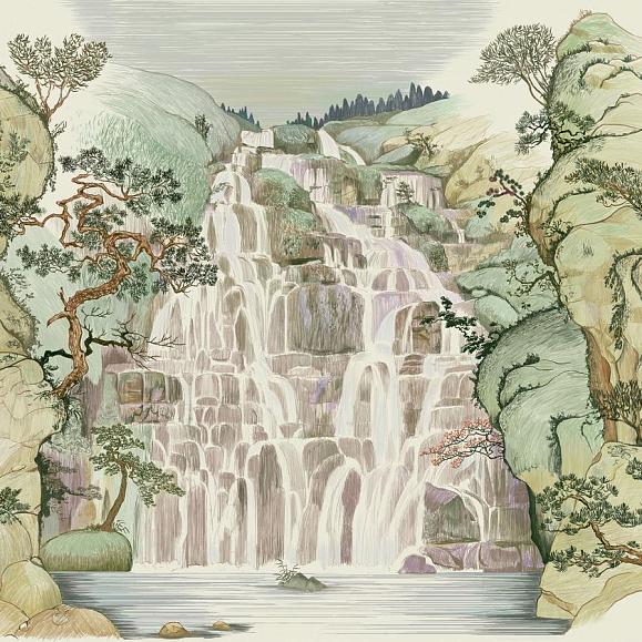 Панно Coordonne 9000004V Fallingwater Spring