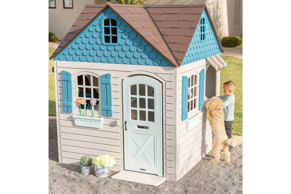 Детский домик Lifetime Playhouse, высота 2.15м