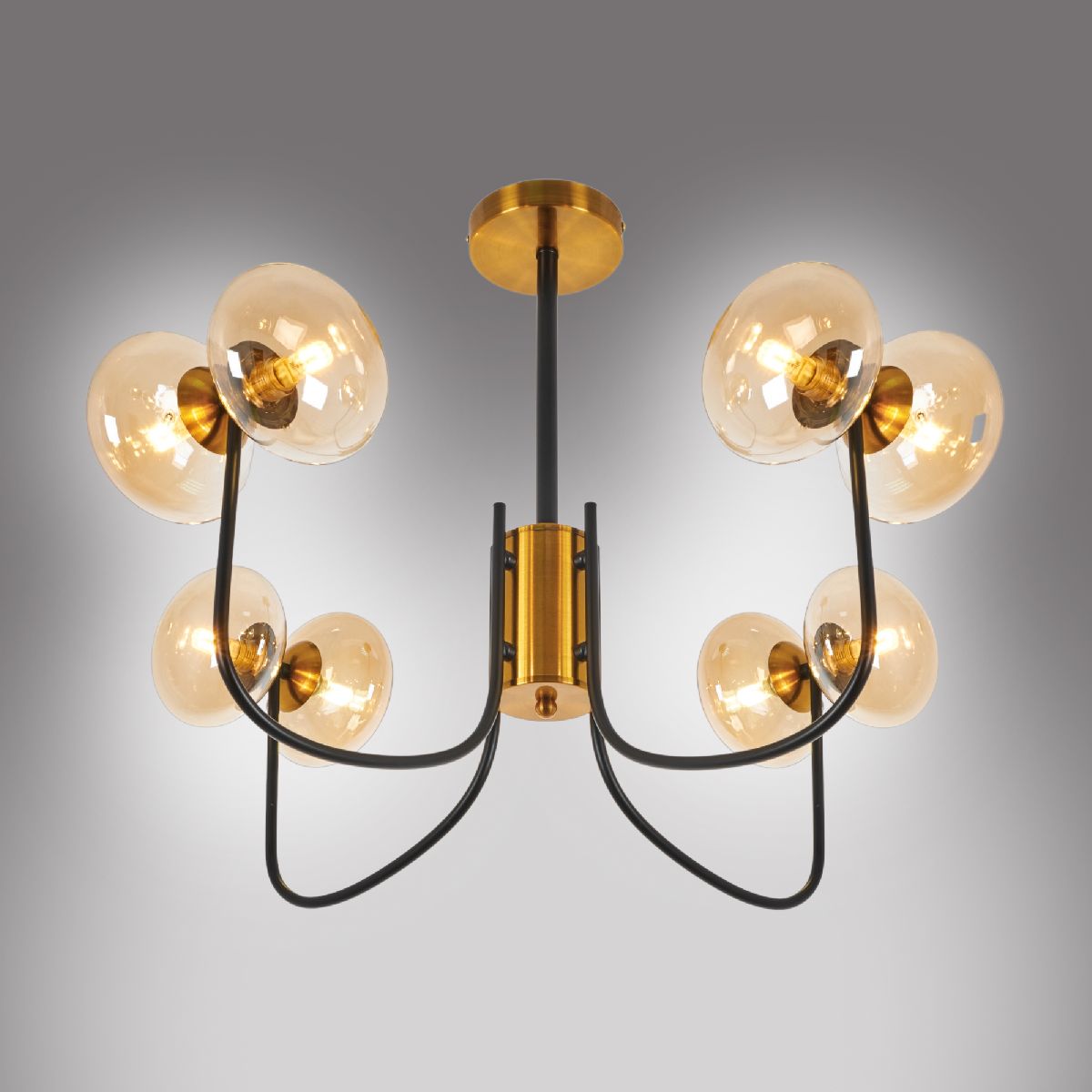 Люстра на штанге MyFar Scott MR1751-8P