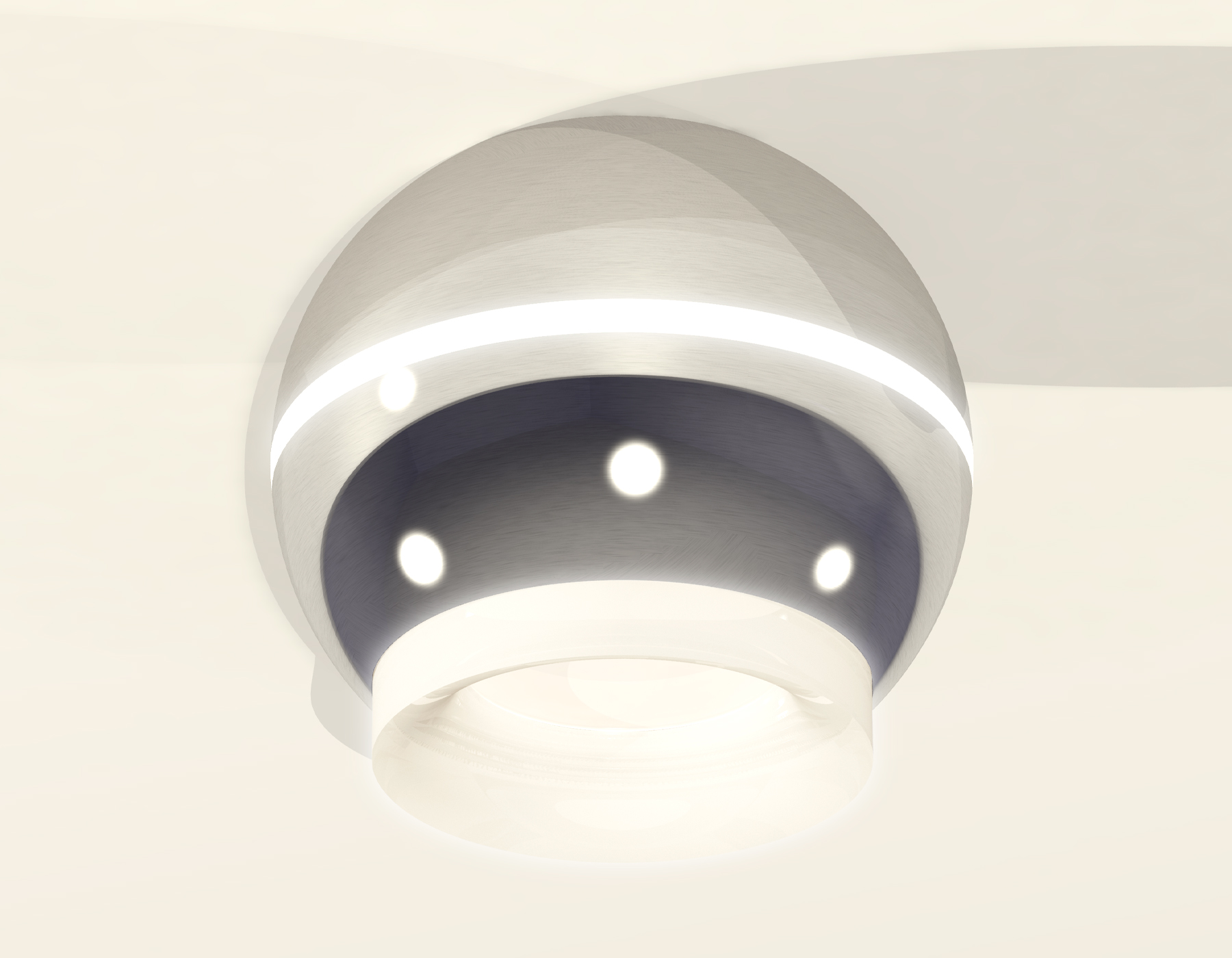 Накладной светильник с дополнительной подсветкой Ambrella Light Techno XS1104030 (C1104, N7165)