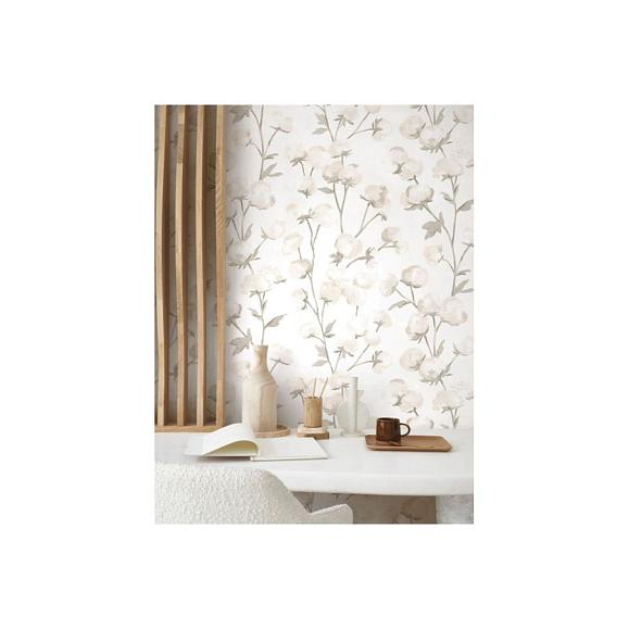 Обои Casadeco 200291111 Cotton Flower Ficelle