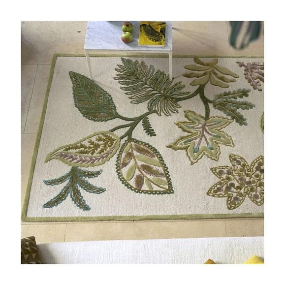 Ковер Designers Guild RUGDG0896 Foglia Decorativa Moss 160 x 260 см