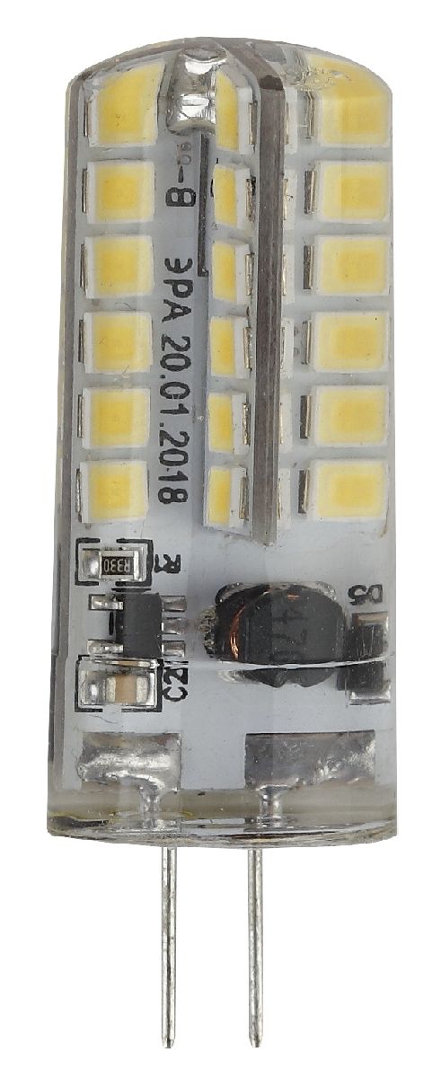 Лампа светодиодная Эра G4 3,5W 2700K LED JC-3,5W-12V-827-G4 Б0033195