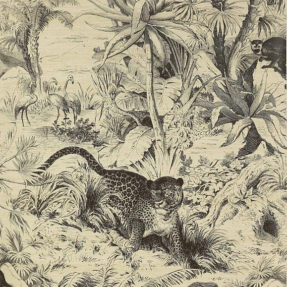 Обои Manuel Canovas 03093-01 Salvator Noir