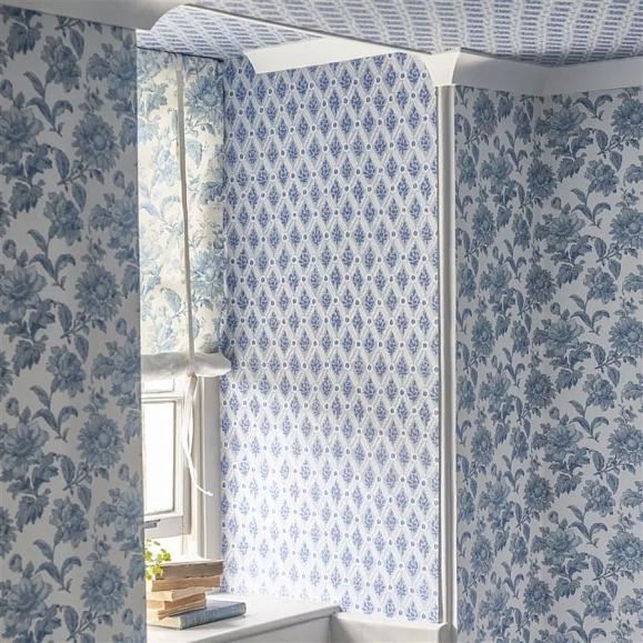 Обои English Heritage PEH0003/05 St John Street Trellis Delft