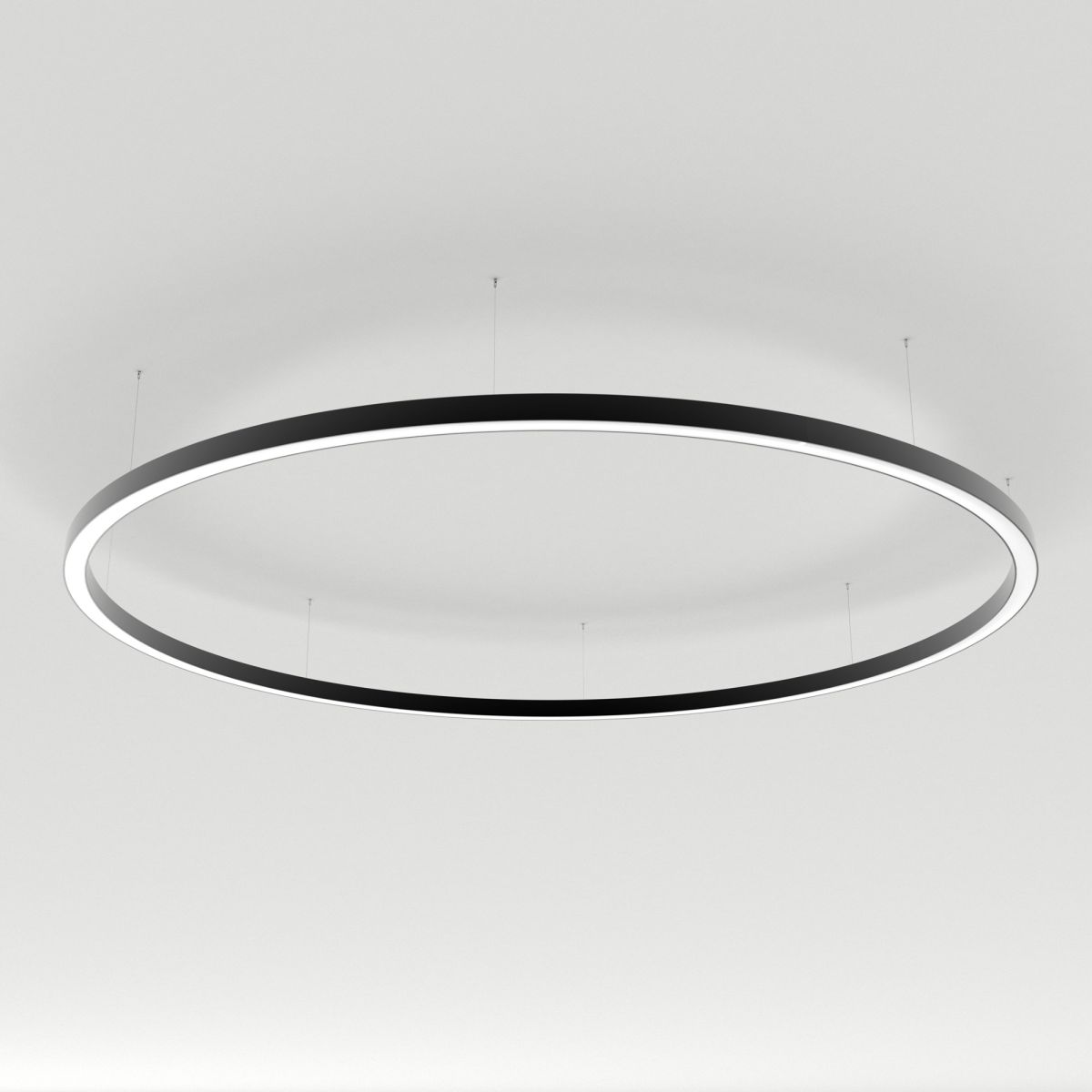 Светильник Arlight SP-LINE-HANG-ARC-O3535-D3000-204W Warm3000 (BLACK, 230V) (Металл) 034079(2)