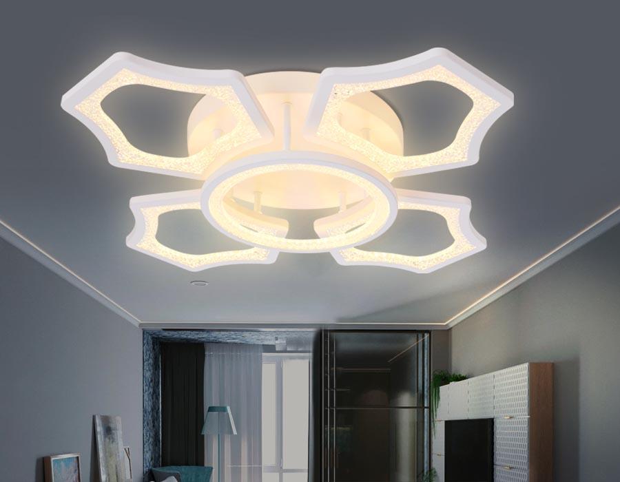 Потолочная светодиодная люстра Ambrella Light Acrylica Original FA575