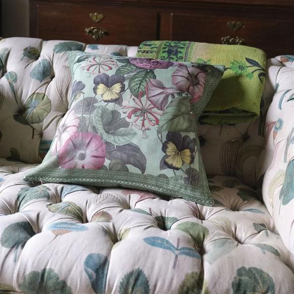 Подушка CCJD5086, Botany, Sage, John Derian 50 x 50см