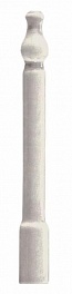 ZOAE5 Внешний угол EPOQUE Ang. Zoccolo Bianco Craquele 2x20