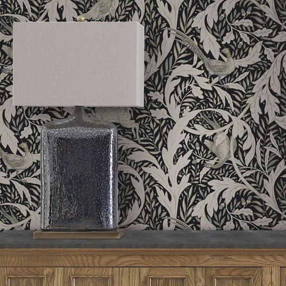 Обои York AC9122 Woodland Tapestry Black