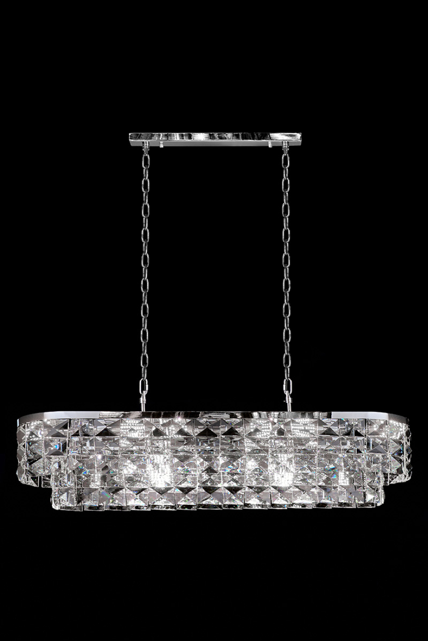 Подвесная люстра Cristal LE3003/1200L CH