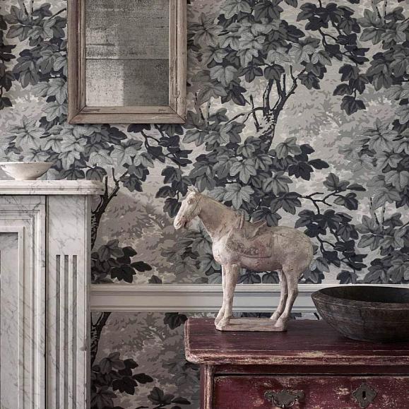 Обои Zoffany 310059 Richmond Park Charcoal