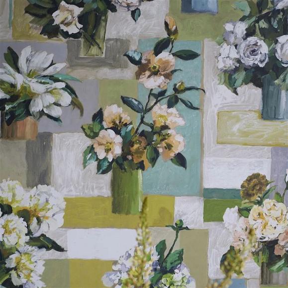 Панно Designers Guild PDG1206/01 Celadon Vase Celadon