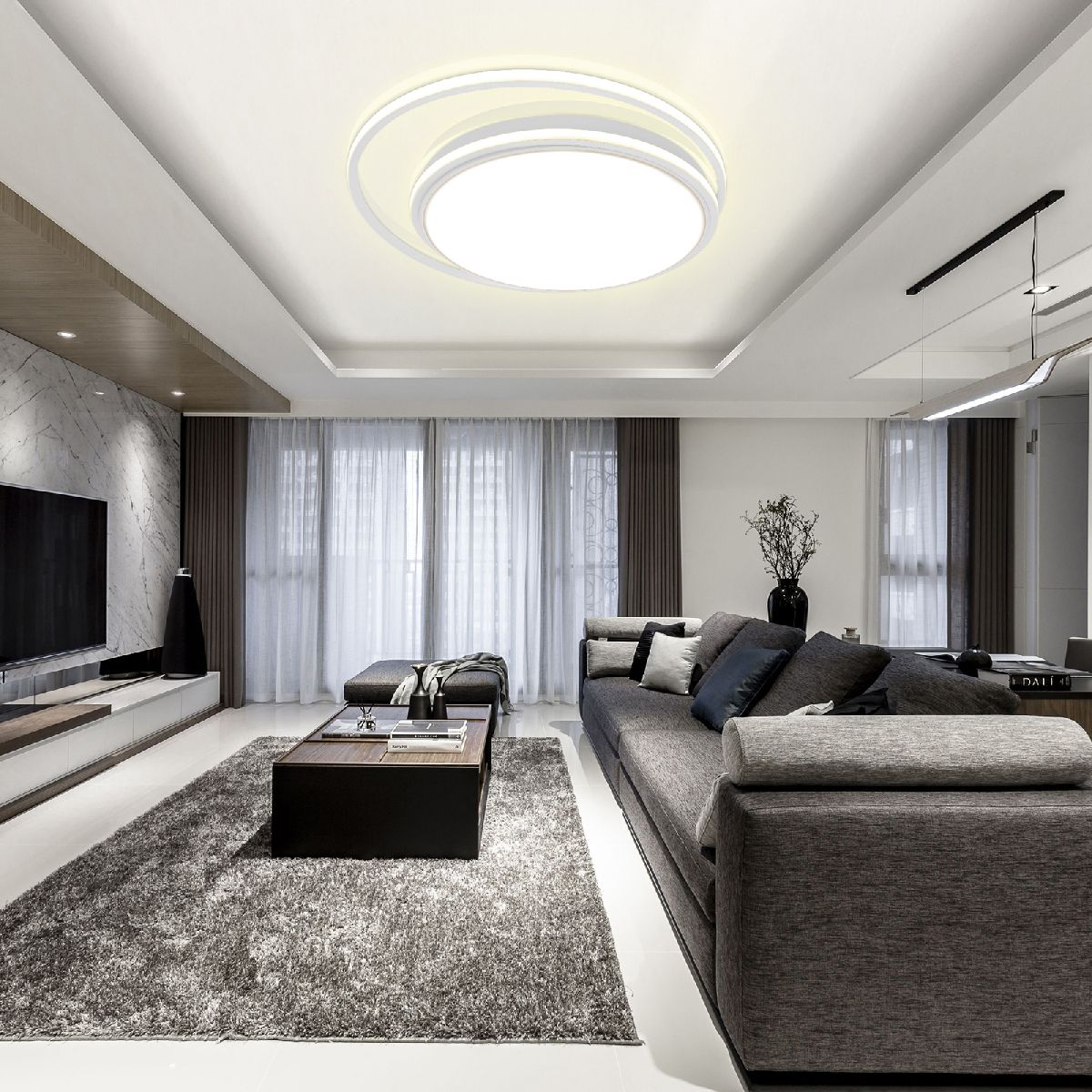 Потолочная люстра Natali Kovaltseva Groove LED LAMPS 81186