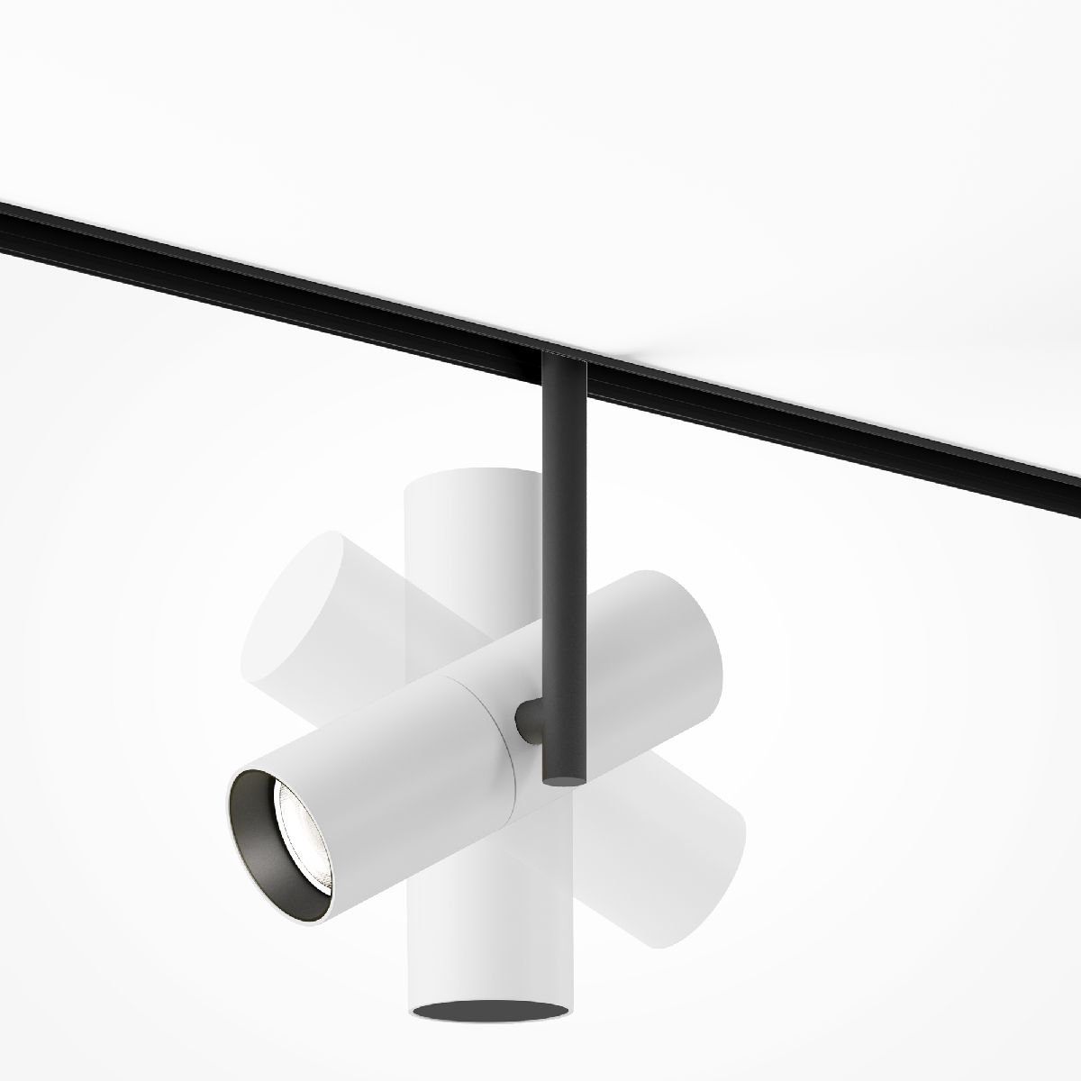 Трековый магнитный светильник Maytoni Elti TR005-4-12W-DS-BW
