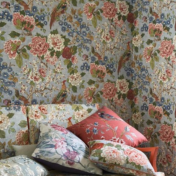 Обои Colefax and Fowler W7003-02 Jardine Old Blue
