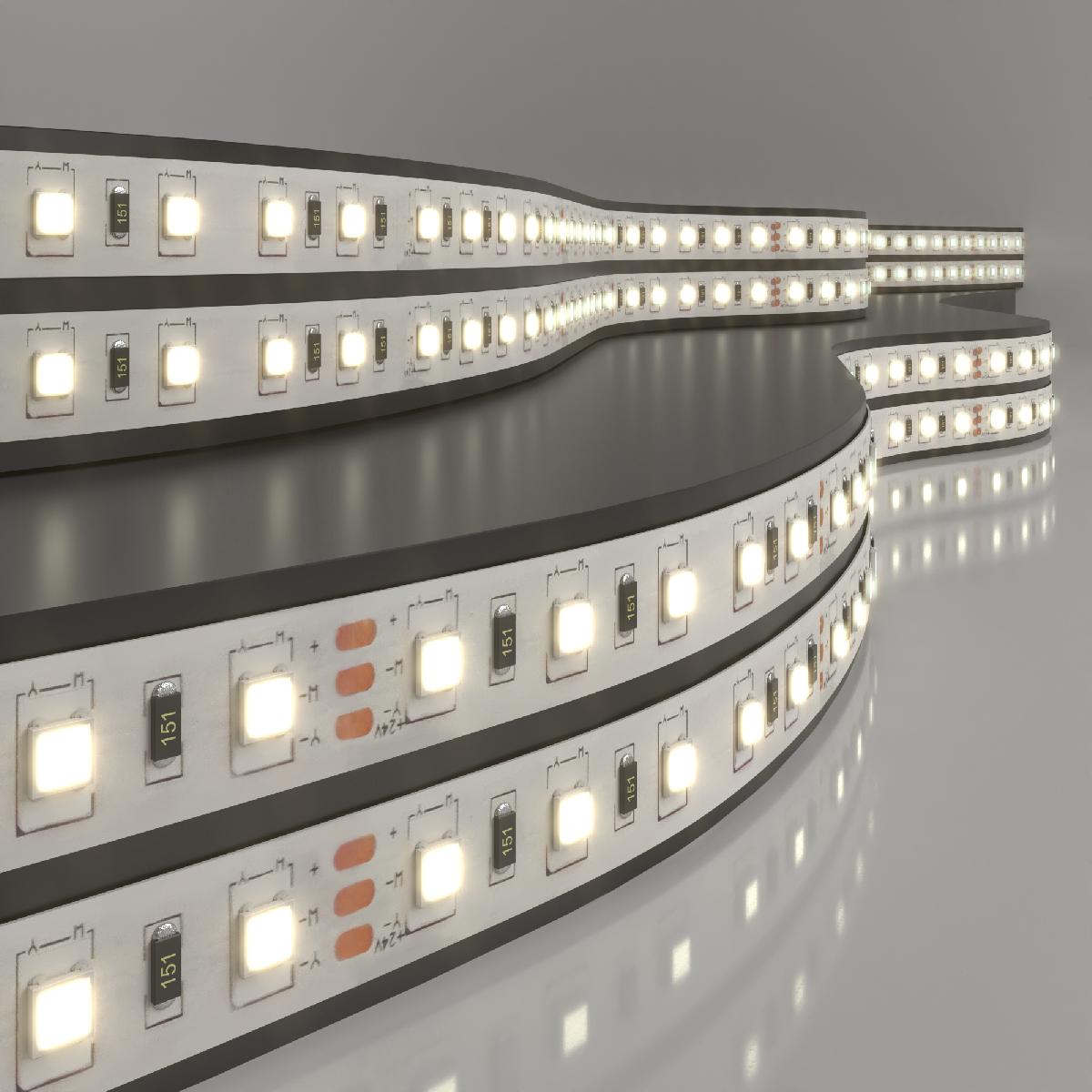 Светодиодная лента Elektrostandard 24V 14,4W 60Led 5050 IP20 дневной белый, Black, 5м 4690389172182 a053683