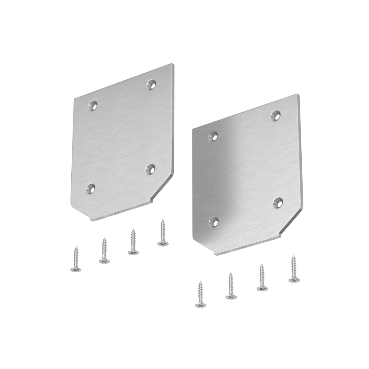 Заглушка торцевая к профилю, 2шт Maytoni Technical TRA034MPEC-21S(N)