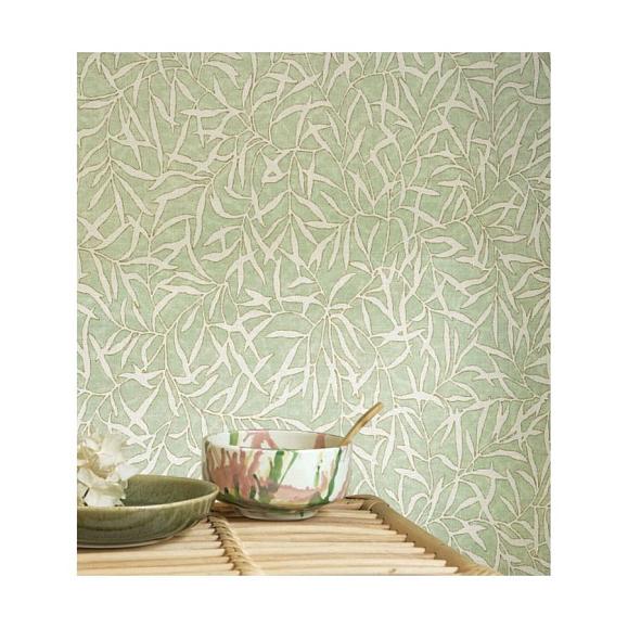 Обои Casadeco 88177301 Bambu Vert sauge