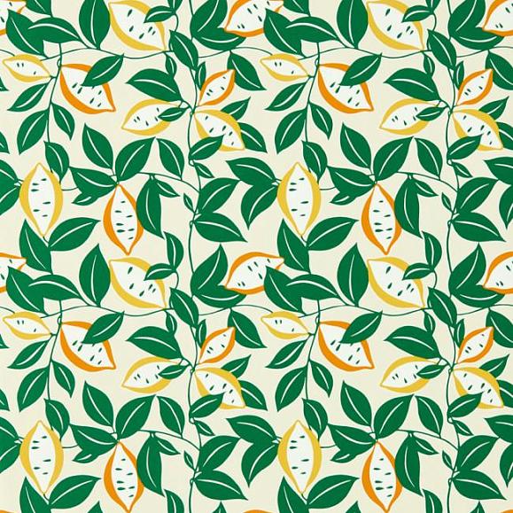 Обои Scion 112803 St Clements Lemon / Tangerine