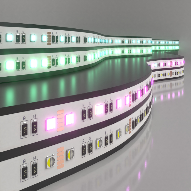 Светодиодная лента Elektrostandard 24V 24W 60Led 5050 IP20 MIX RGB/холодный белый, 5м 4690389172311 a053703