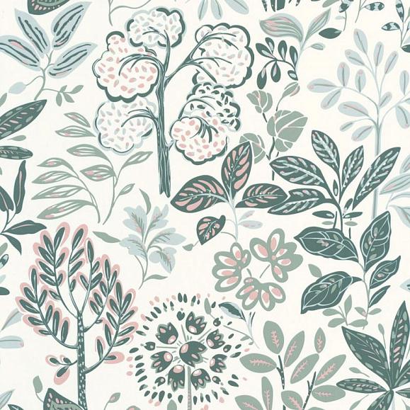 Обои Caselio 103117000 Louise Vert de Gris