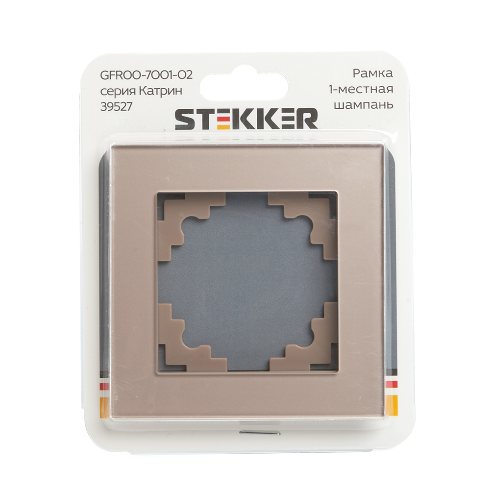 Рамка 1-местная Stekker Катрин 39527