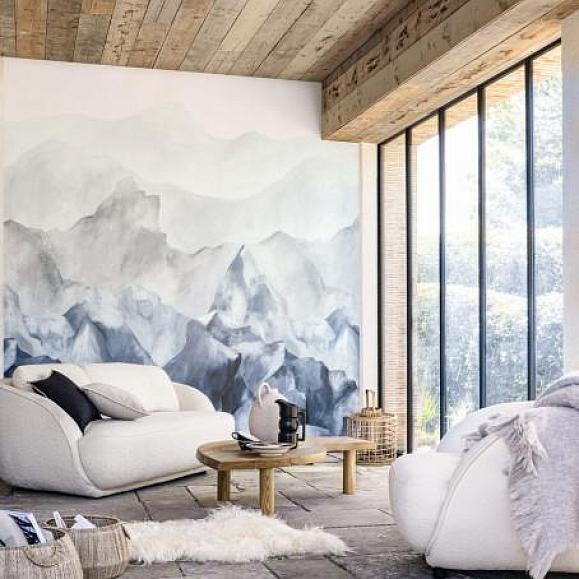 Панно Casamance 74951426 Everest Bleu Gris