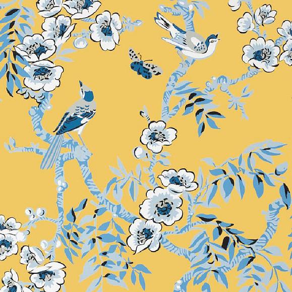 Обои Thibaut T20840 Yukio Yellow