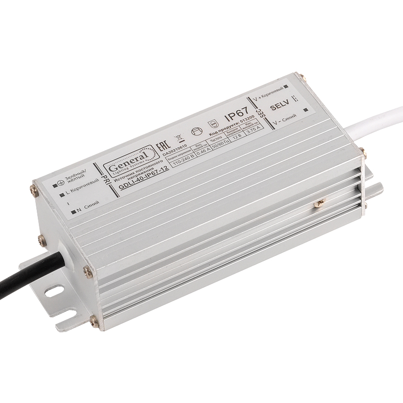 Драйвер General GDLI-40-IP67-12 513200