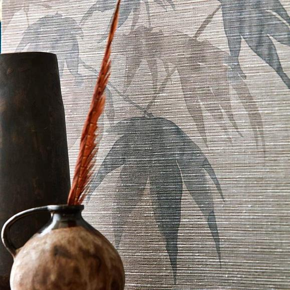 Обои Zoffany 312495 Acer Red Wood/Teal