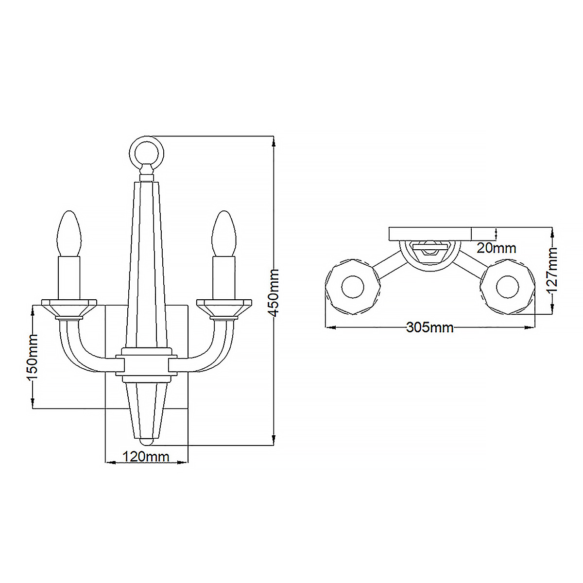 Бра Hinkley Ascher QN-ASCHER2