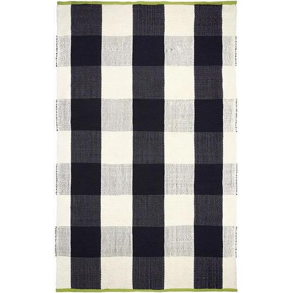 Ковер Designers Guild RUGDG0811 Outdoor Saliya Noir 120 x 180 см