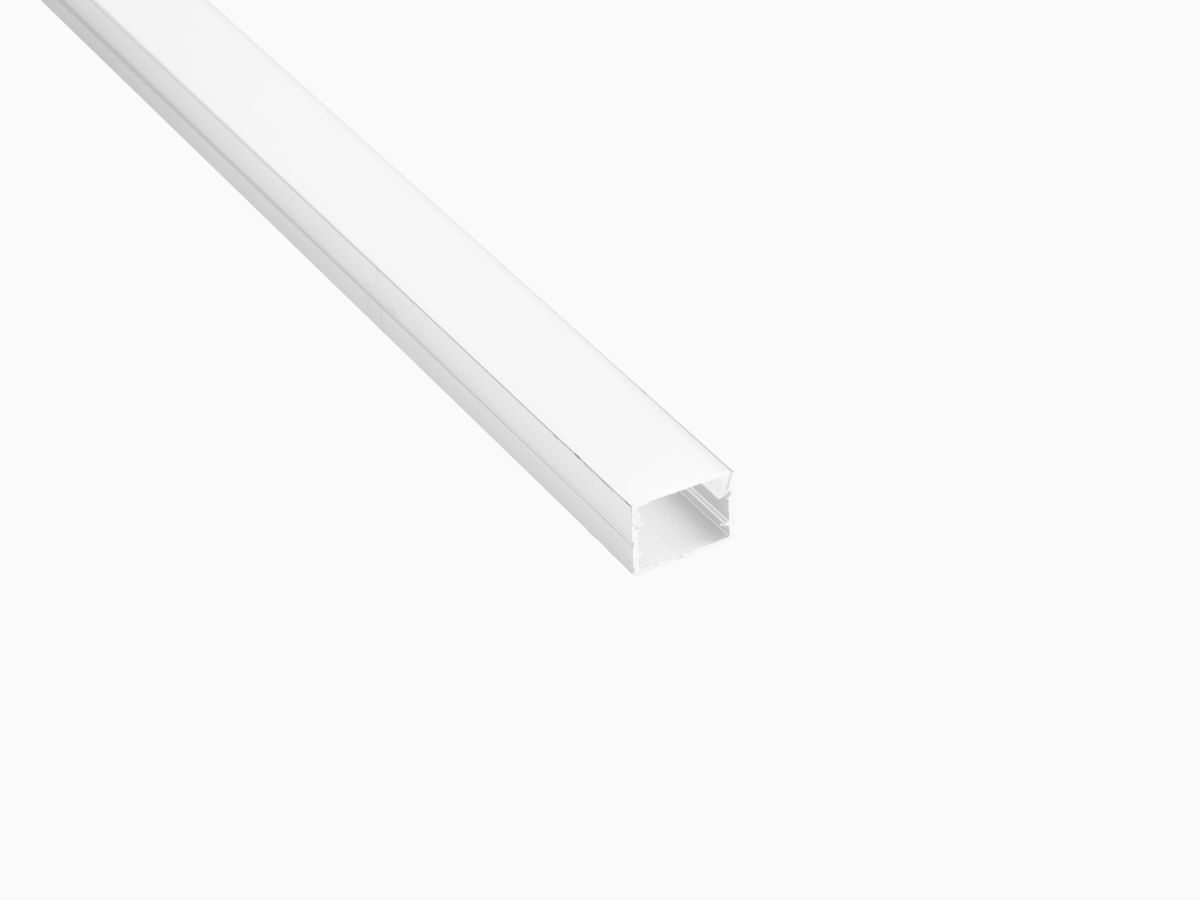 Профиль накладной LEDS POWER СПН1712 алюм. анод-й с матовым рассеивателем 2м 008431