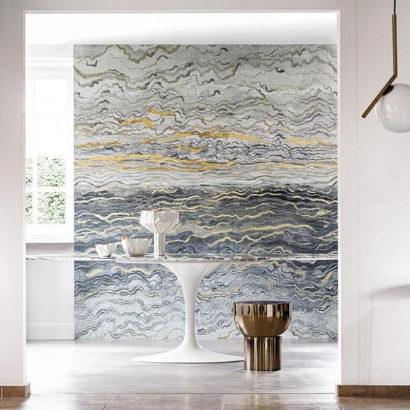 Панно Casamance 75064192 Azurite Blanc/Gris