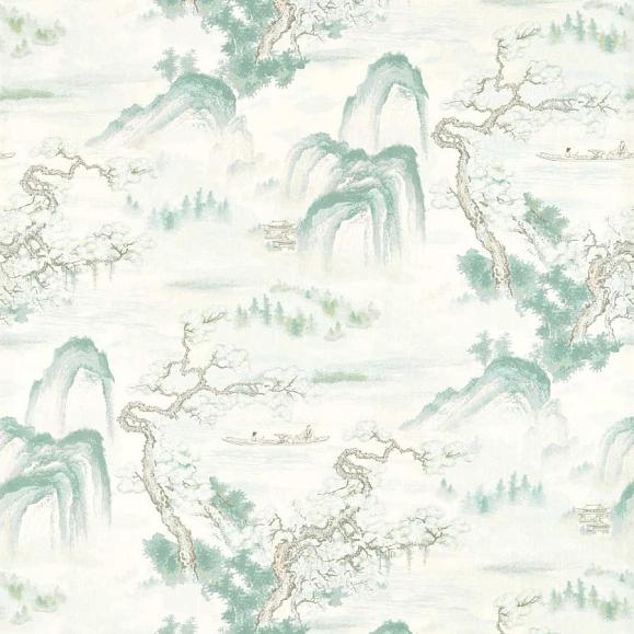 Обои Zoffany 312983 Floating Mountains Mineral