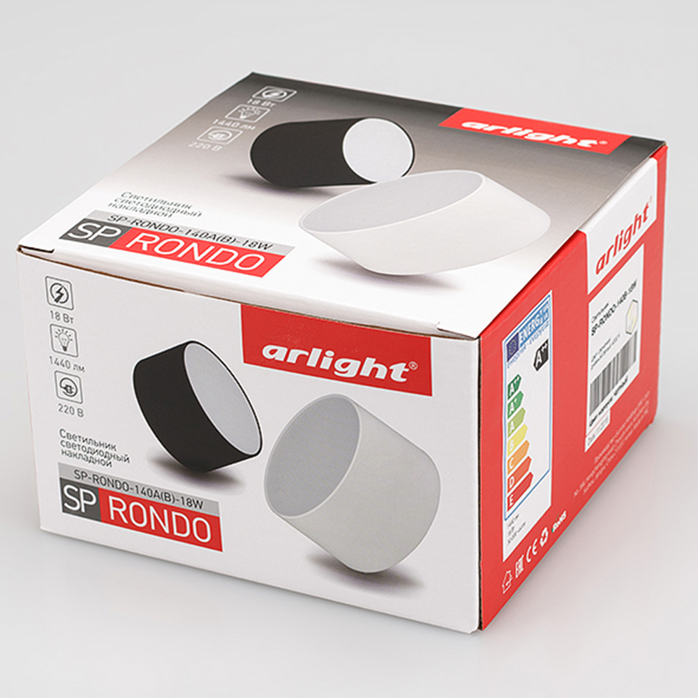 Накладной светильник Arlight SP-RONDO-140A-18W Day White 021782