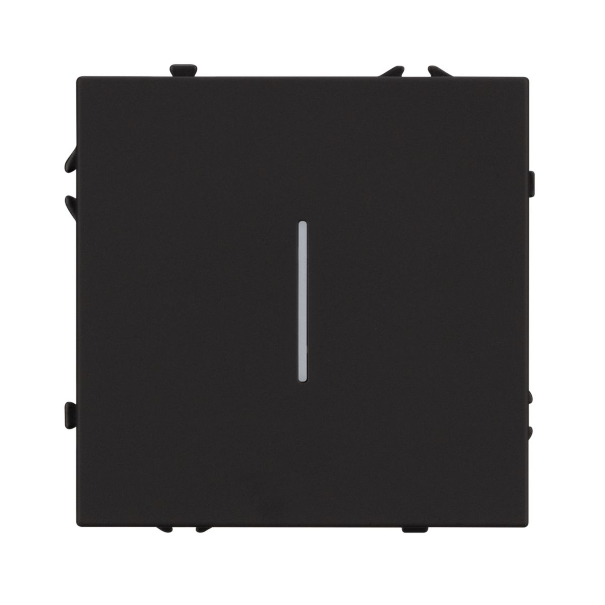 Выключатель 1 кл подсветка софт-тач черный оникс Arlight SWT-MK01-SFPL-L-BK (250V, 10A) 054258(1)