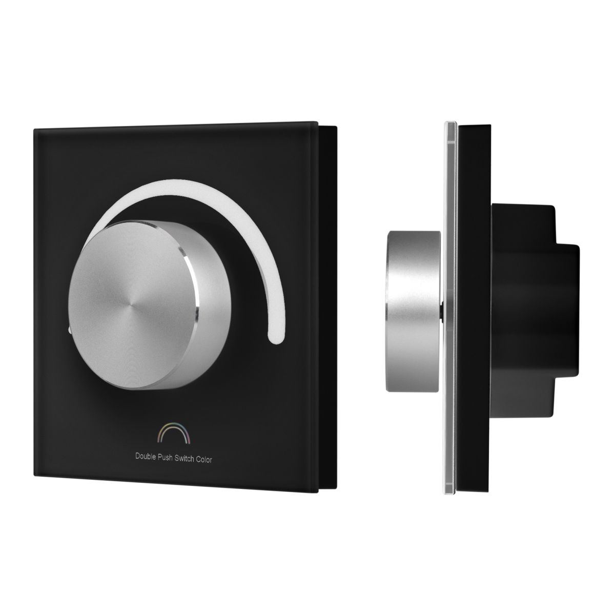 Роторная панель Arlight SMART-PWM-103-31-MULTI черный (12-48V, 3x4A, TUYA Wi-Fi, 2.4G) (IARL, IP20 Пластик) 066758