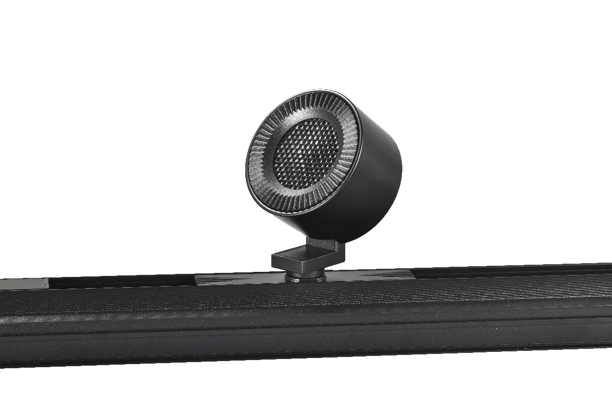 Трековый магнитный светильник iLedex Vision 4822-010-D82-12W-38DG-4000K BK (WALL WASHER)