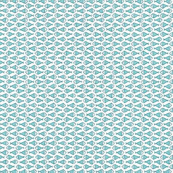 Обои Thibaut T13326 Pisces Turquoise
