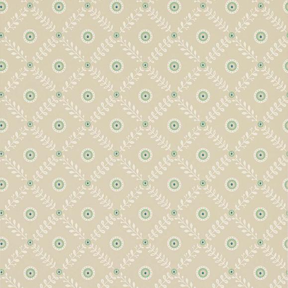 Обои Jane Churchill J191W-03 Payton Beige/Aqua